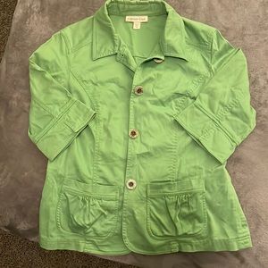 COLDWATER CREEK SIZE 10 SHORT SLEEVE BLAZER